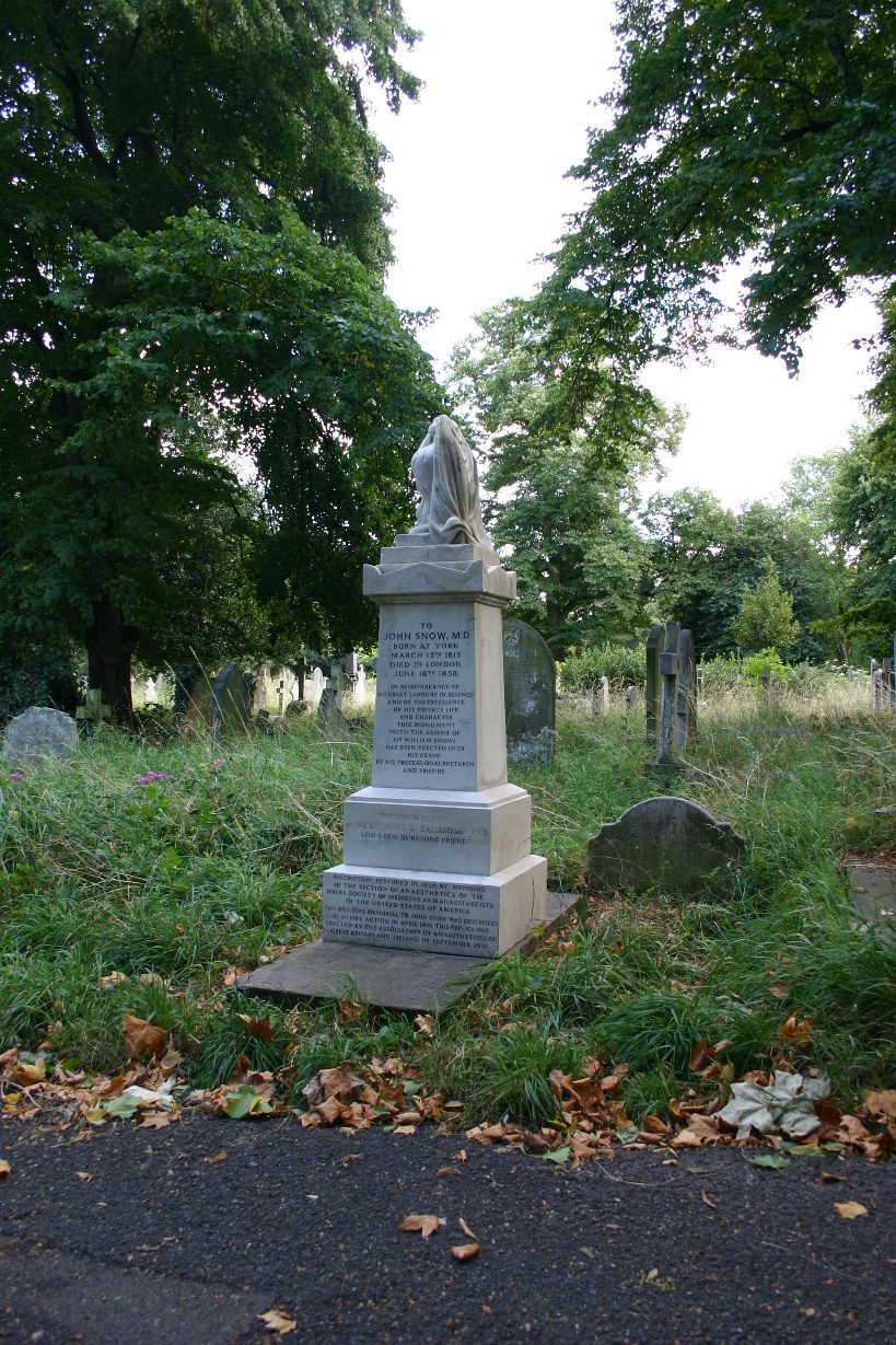 John Snow's tomb, Brompton Cemetery, London - 02.JPG